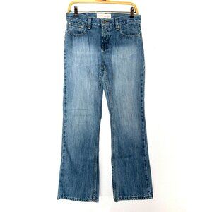 Fossil Brand Vintage Blue Denim High-Rise Jeans 100% Cotton Size 8R